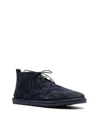 dunkelblaue Chukka-Stiefel aus Wildleder von Marsèll