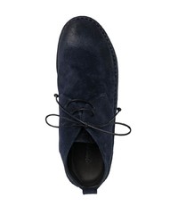 dunkelblaue Chukka-Stiefel aus Wildleder von Marsèll