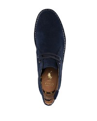 dunkelblaue Chukka-Stiefel aus Wildleder von Polo Ralph Lauren
