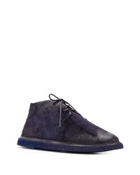 dunkelblaue Chukka-Stiefel aus Wildleder von Marsèll