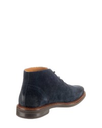 dunkelblaue Chukka-Stiefel aus Wildleder von Salamander