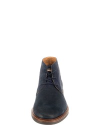 dunkelblaue Chukka-Stiefel aus Wildleder von Salamander