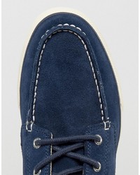 dunkelblaue Chukka-Stiefel von Sperry