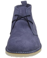 dunkelblaue Chukka-Stiefel von KG by Kurt Geiger