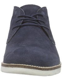 dunkelblaue Chukka-Stiefel von Nebulus