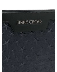 dunkelblaue Clutch Handtasche von Jimmy Choo