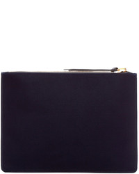 dunkelblaue Clutch Handtasche von Giuseppe Zanotti