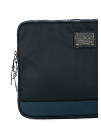 dunkelblaue Clutch Handtasche von Makavelic