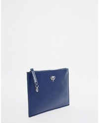 dunkelblaue Clutch von Johnny Loves Rosie