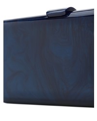 dunkelblaue Clutch von Edie Parker