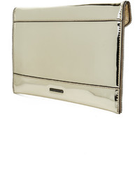 dunkelblaue Clutch von Rebecca Minkoff