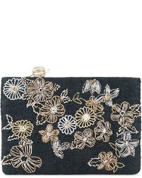 dunkelblaue Clutch von Megan Park