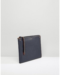 dunkelblaue Clutch von Pauls Boutique