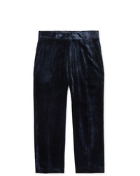 dunkelblaue Cord Chinohose von Sies Marjan