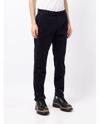 dunkelblaue Cord Chinohose von Man On The Boon.