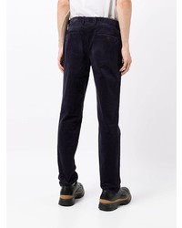 dunkelblaue Cord Chinohose von Man On The Boon.