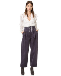 dunkelblaue Cordhose von Temperley London