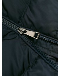 dunkelblaue Daunenjacke von Moncler