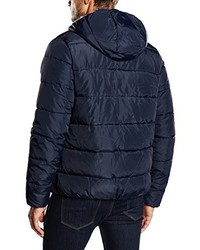 dunkelblaue Daunenjacke von Benetton