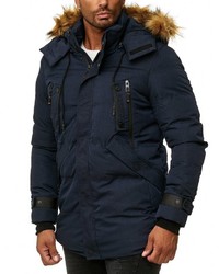 dunkelblaue Daunenjacke von BLACKROCK