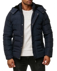 dunkelblaue Daunenjacke von BLACKROCK