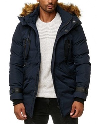 dunkelblaue Daunenjacke von BLACKROCK