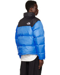 dunkelblaue Daunenjacke von The North Face