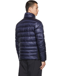 dunkelblaue Daunenjacke von MONCLER GRENOBLE