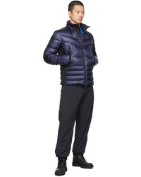 dunkelblaue Daunenjacke von MONCLER GRENOBLE