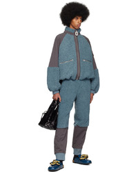 dunkelblaue Daunenjacke von JW Anderson