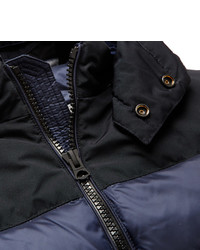 dunkelblaue Daunenjacke von Burberry