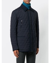 dunkelblaue Daunenjacke von Brioni