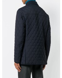 dunkelblaue Daunenjacke von Brioni