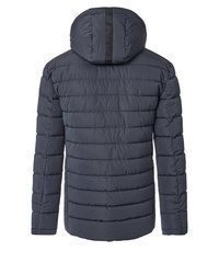 dunkelblaue Daunenjacke von Casamoda