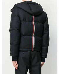 dunkelblaue Daunenjacke von Thom Browne