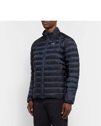 dunkelblaue Daunenjacke von Arc'teryx