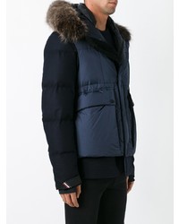 dunkelblaue Daunenjacke von MONCLER GRENOBLE