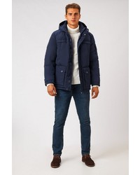 dunkelblaue Daunenjacke von FiNN FLARE