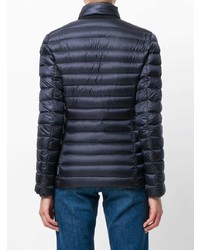 dunkelblaue Daunenjacke von Moncler