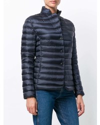 dunkelblaue Daunenjacke von Moncler