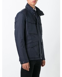 dunkelblaue Daunenjacke von Save The Duck