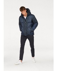 dunkelblaue Daunenjacke von G-Star RAW