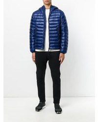 dunkelblaue Daunenjacke von CP Company