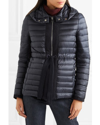 dunkelblaue Daunenjacke von Moncler