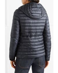 dunkelblaue Daunenjacke von Moncler