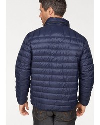 dunkelblaue Daunenjacke von Hawke & Co