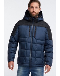 dunkelblaue Daunenjacke von Hawke & Co