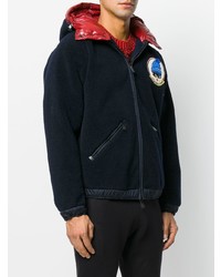 dunkelblaue Daunenjacke von MONCLER GRENOBLE