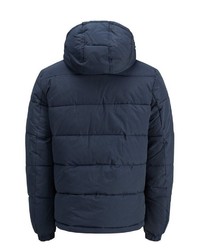 dunkelblaue Daunenjacke von Jack & Jones