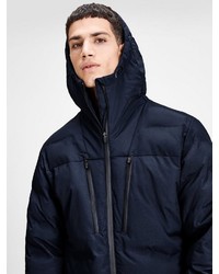 dunkelblaue Daunenjacke von Jack & Jones Tech